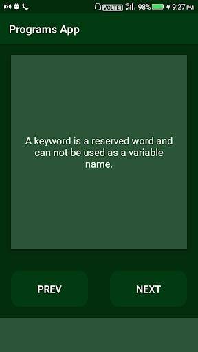 C Programs App 6 تصوير الشاشة