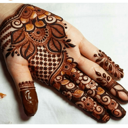 Hand Mehndi Design أيقونة