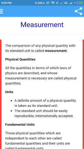 Class 11 Physics Notes And Solutions screenshot 4