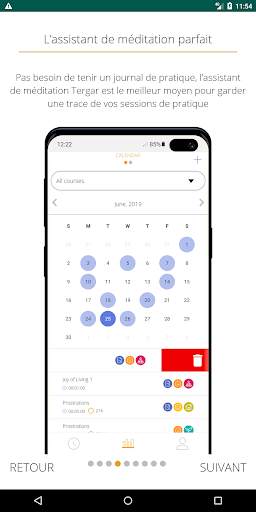 Tergar Meditation Tracker screenshot 4