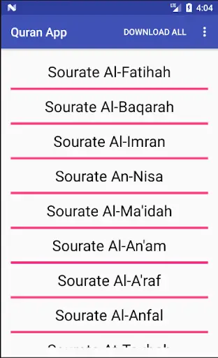 Quran App without ads screenshot 1