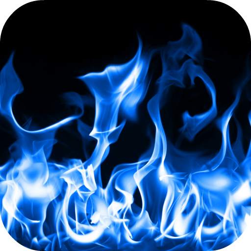 Blue Fire Live Wallpaper 3D 2.0