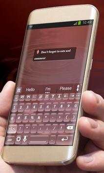 Purplish stones AiType Theme screenshot 4