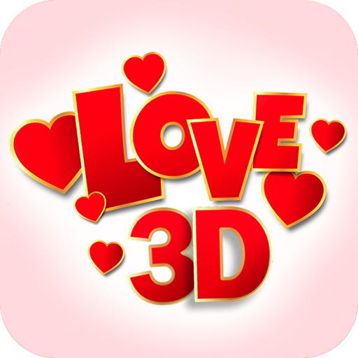 Love 3D Gif 2019 आइकन