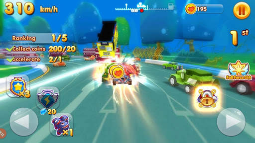 Happy Superman Ultimate Racers screenshot 2