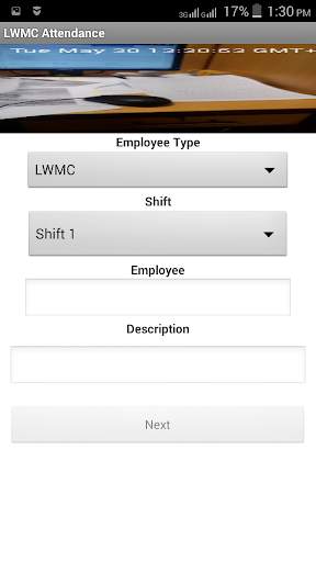 UC Attendance LWMC screenshot 2