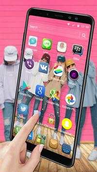 Four Modern Musician Girls Theme screenshot 2