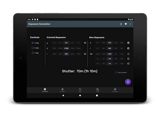 Exposure Calculator screenshot 22