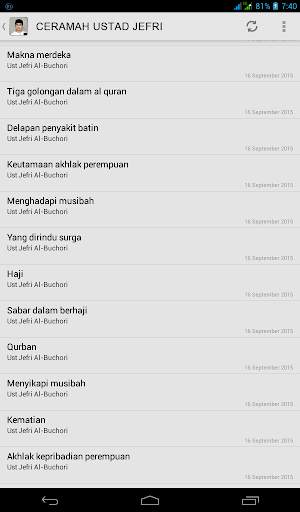 Ceramah Ustad Jefri screenshot 2