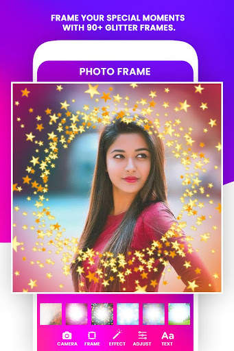 Heart Glitter Photo Frame 5 تصوير الشاشة