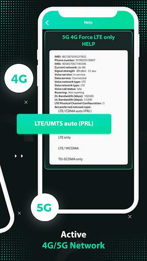 LTE Force 5G/4G Network Switch screenshot 2