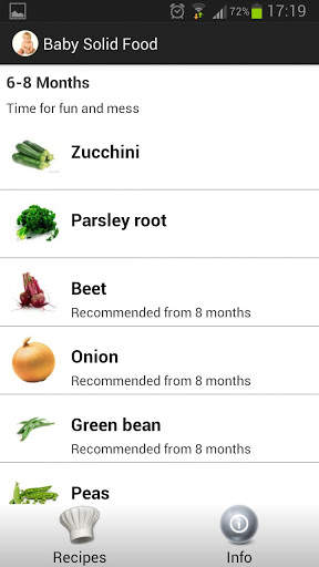 Baby solid food screenshot 3