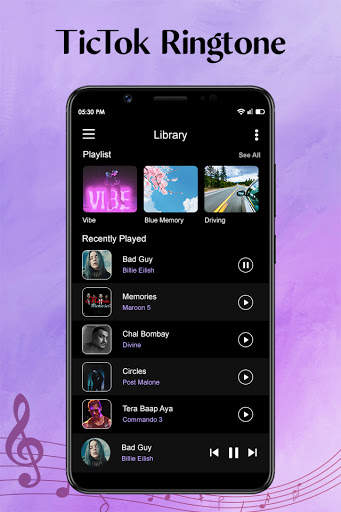 Best TicTok Music Ringtone 2021 : Set Caller Tune screenshot 5