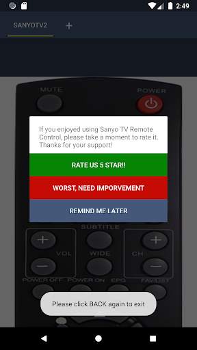 Remote Control For Sanyo TV screenshot 5