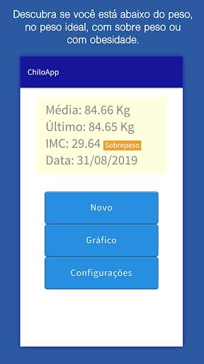 ChiloApp Mobile Scale screenshot 1