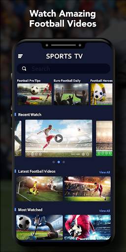 Sports TV screenshot 1