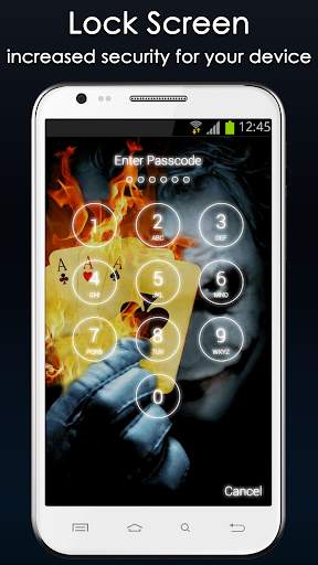 Fan Lock Screen of Joker screenshot 1