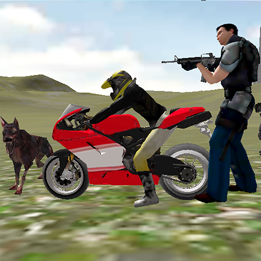 Motorcycle Driving: Giant City icon