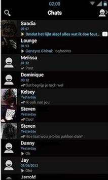 whatapp new theme black for android скриншот 3