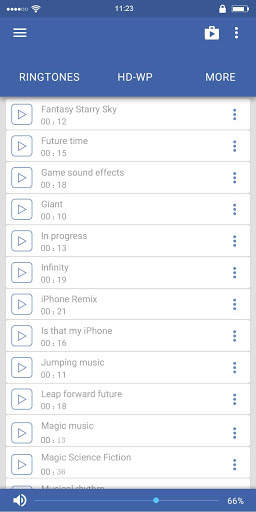 Ringtones Top 100 screenshot 1