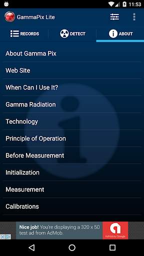 GammaPix Lite - Gamma Radiation Detector screenshot 7