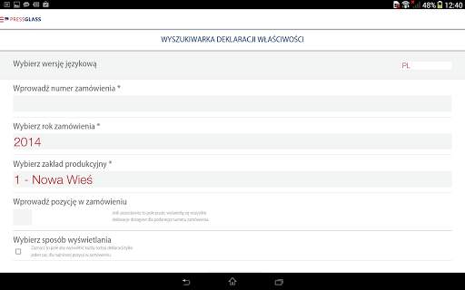 PRESS GLASS MOBILE screenshot 10