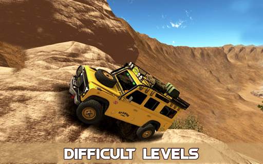 4x4 Jeep Simulation Offroad Cruiser Driving Game screenshot 1