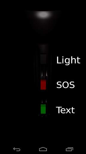 SOS Flashlight screenshot 1