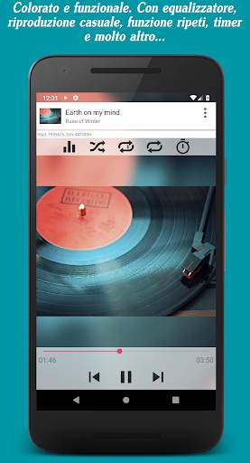 Lettore Musicale Invenio +Music Editor & Equalizer screenshot 2