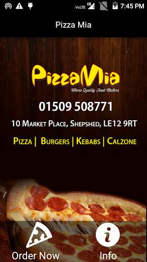 Pizza Mia, Shepshed screenshot 1
