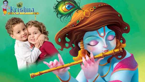 Little Krishna Photo Frame 2019 screenshot 2