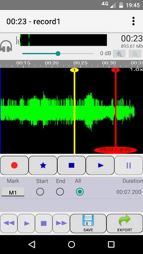 Marks Recorder Lite screenshot 3