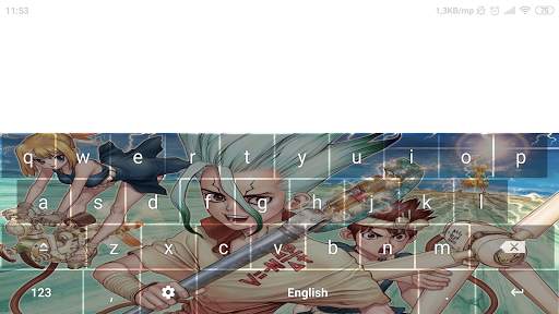 Anime Keyboard - Dr. Stone screenshot 7