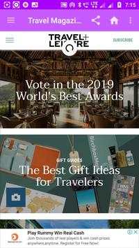 Travel Magazines screenshot 1