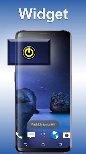 Tiny Flashlight : Screen Flashlight Widget screenshot 4
