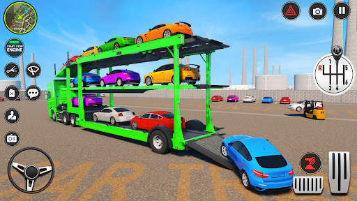 Offroad Car Transporter Truck screenshot 8
