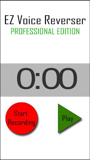 EZ Voice Reverser - Professional Edition screenshot 2