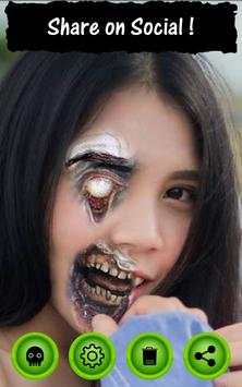 Stiker Zombie Photo Maker Zombie screenshot 4