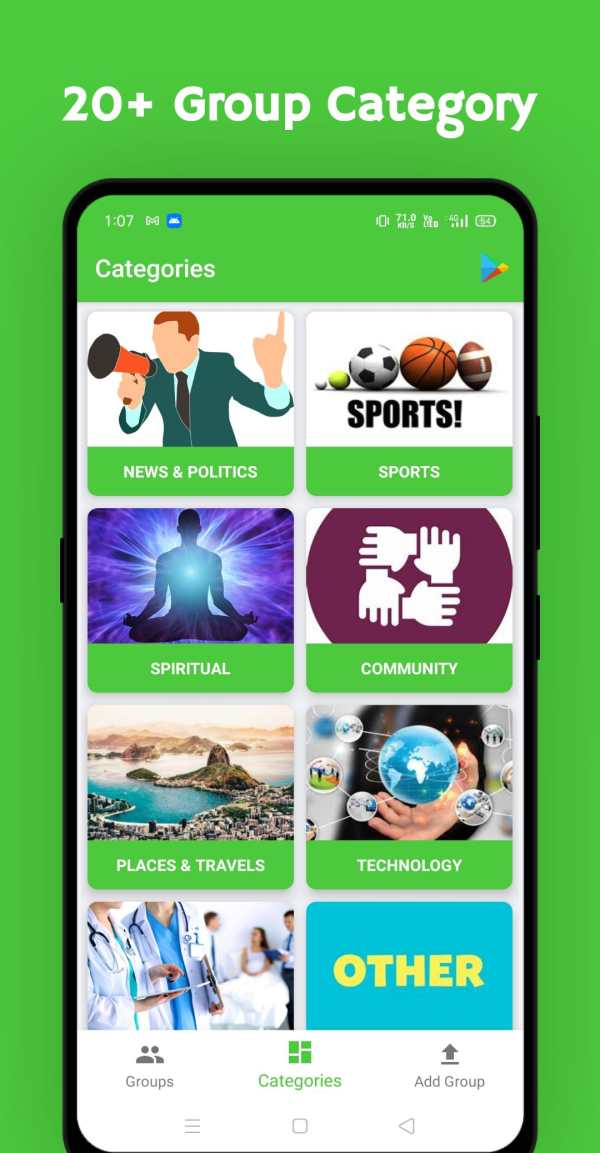 Join Active Social Groups screenshot 2