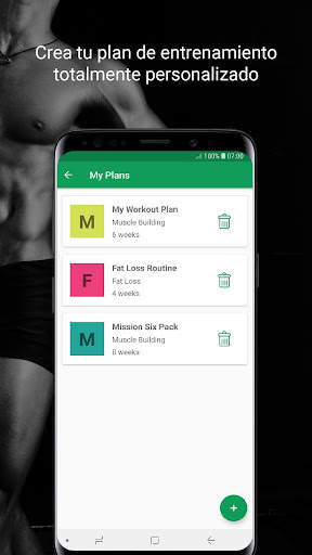 Fitvate - Entrenamiento en Gym screenshot 8