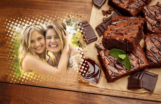 Chocolate Photo Frames - new chocolate dpic effect 4 تصوير الشاشة