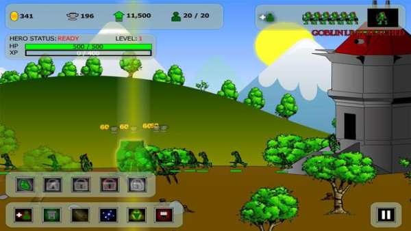 Clan Wars Goblin Forest screenshot 1
