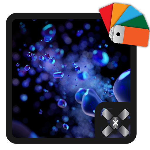 Black Theme XZ2 (live wallpaper) icon