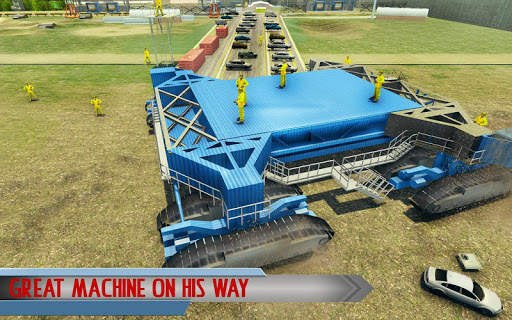 Crawler Transporter Driving Si screenshot 2
