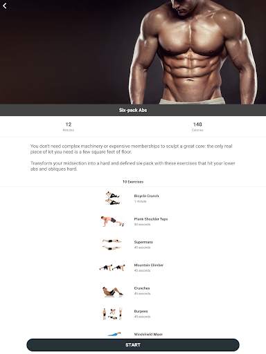 Home Workouts For Men - Muscle Building Workouts screenshot 7
