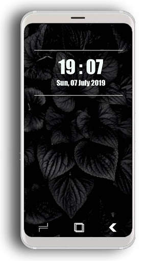 Black Flowers Wallpaper screenshot 2