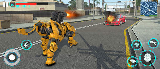 Toilet Monster Robot Car Games screenshot 10