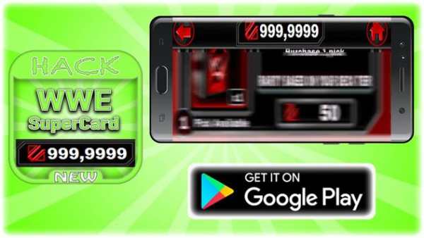 Hack For WWE SuperCard Game App Joke - Prank. screenshot 1