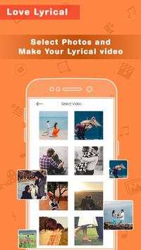 Love Photo Lyrical Video Status Maker With Music screenshot 2