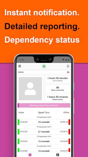 App Usage Analysis : Tracker for WhatsApp screenshot 2